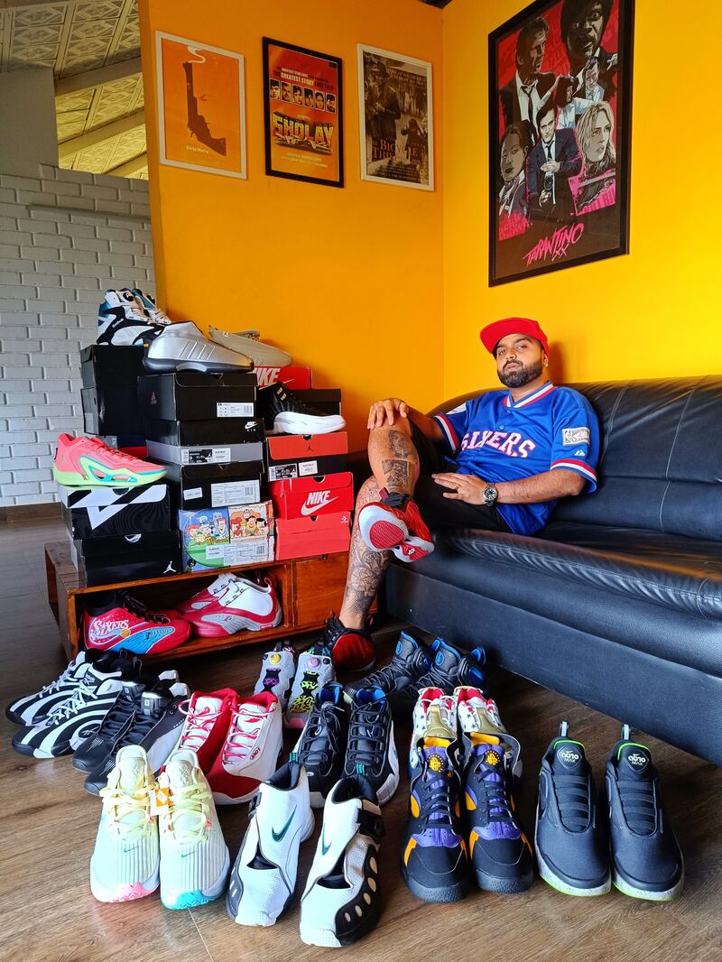 Nandith Jaisimha has helped drive the growth of the sneakerhead community in Bengaluru through his Instagram account Sneaker Stories India.