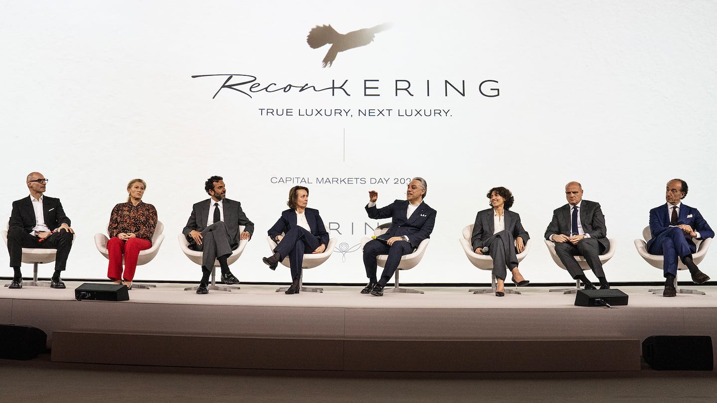 Kering's Capital Markets Day in Florence.