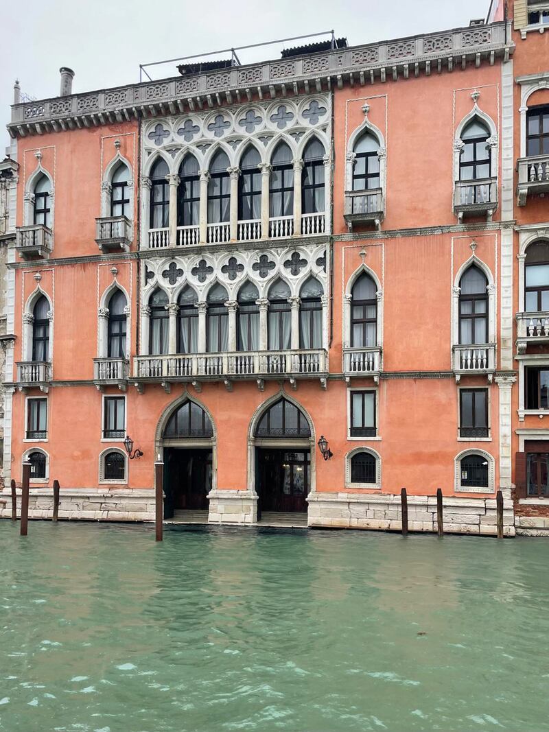 Fondazione Dries Van Noten Palazzo Pisani Moretta facade.