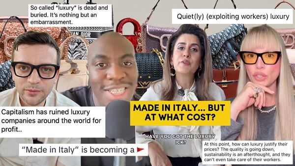 A series of "Made in Italy" sweatshop scandals are fuelling questions about whether luxury's value proposition can be trusted.
