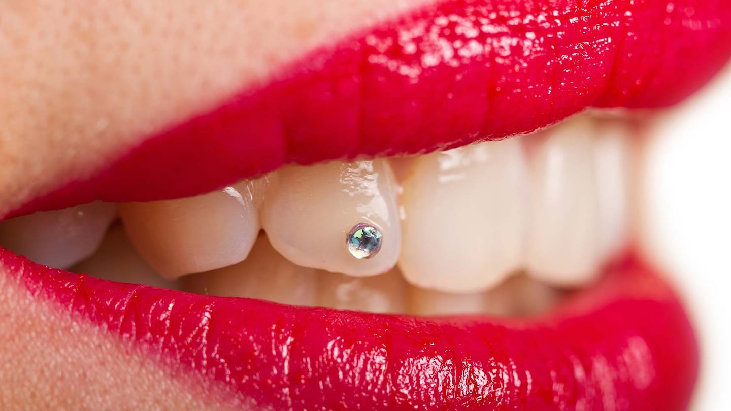 If you hadn’t noticed, tooth jewellery is having a moment.
