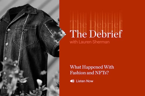 The Debrief |  What Happened With Fashion and NFTs?