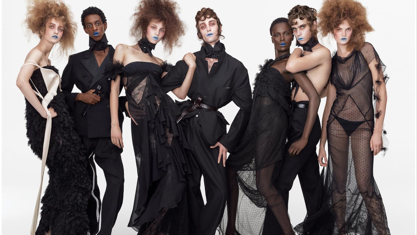 Zara's first collection by John Galliano, dubbed Re(form) vol. 1.