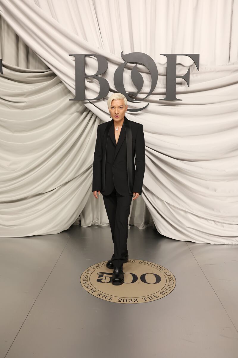 Bryanboy attends the #BoF500 Gala during Paris Fashion Week at Shangri-La Hotel Paris on September 30, 2023 in Paris, France.