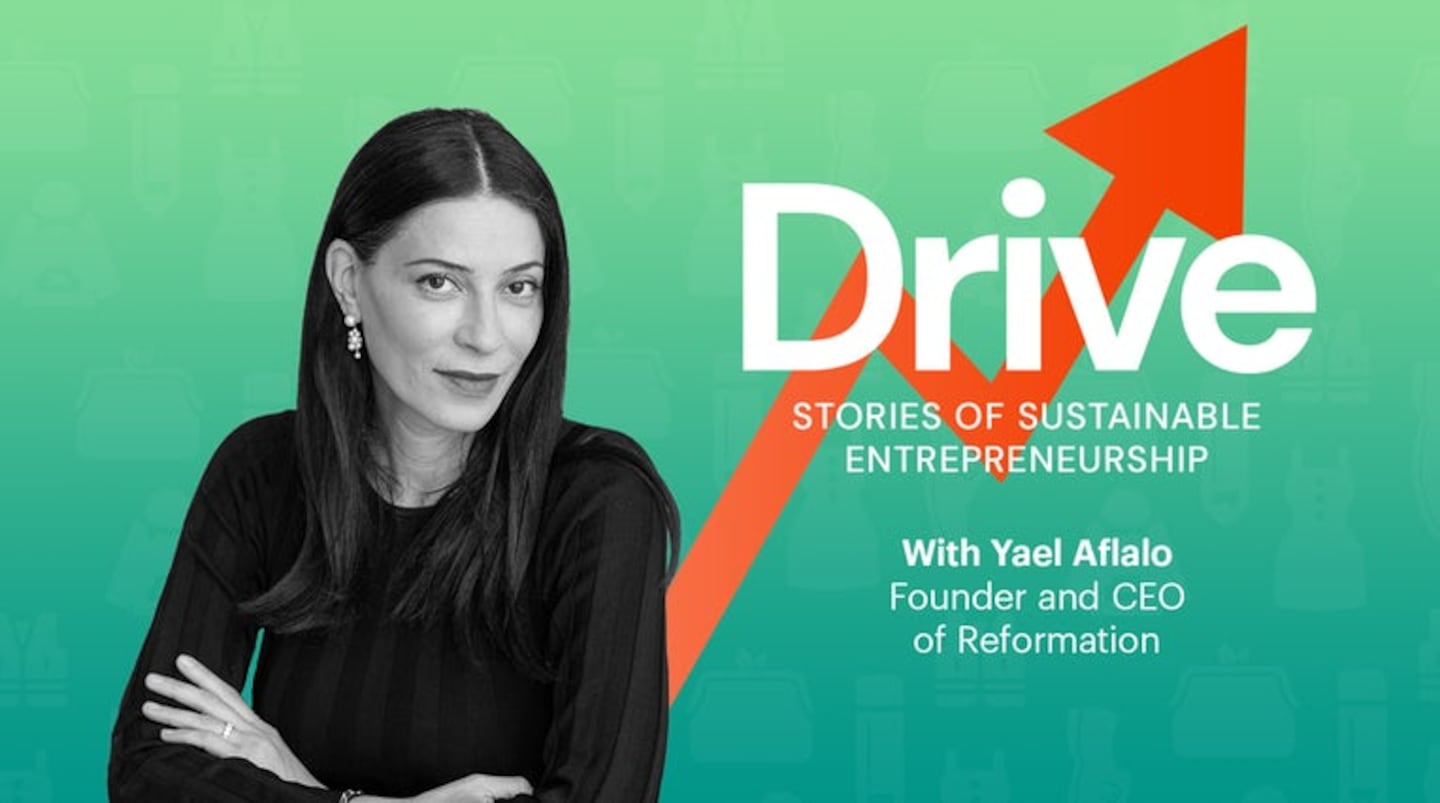 Yael Aflalo Founder and CEO of Reformation, for Drive.