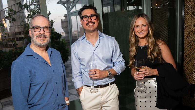 TK, BoF's Jeremy Vargas and TK.