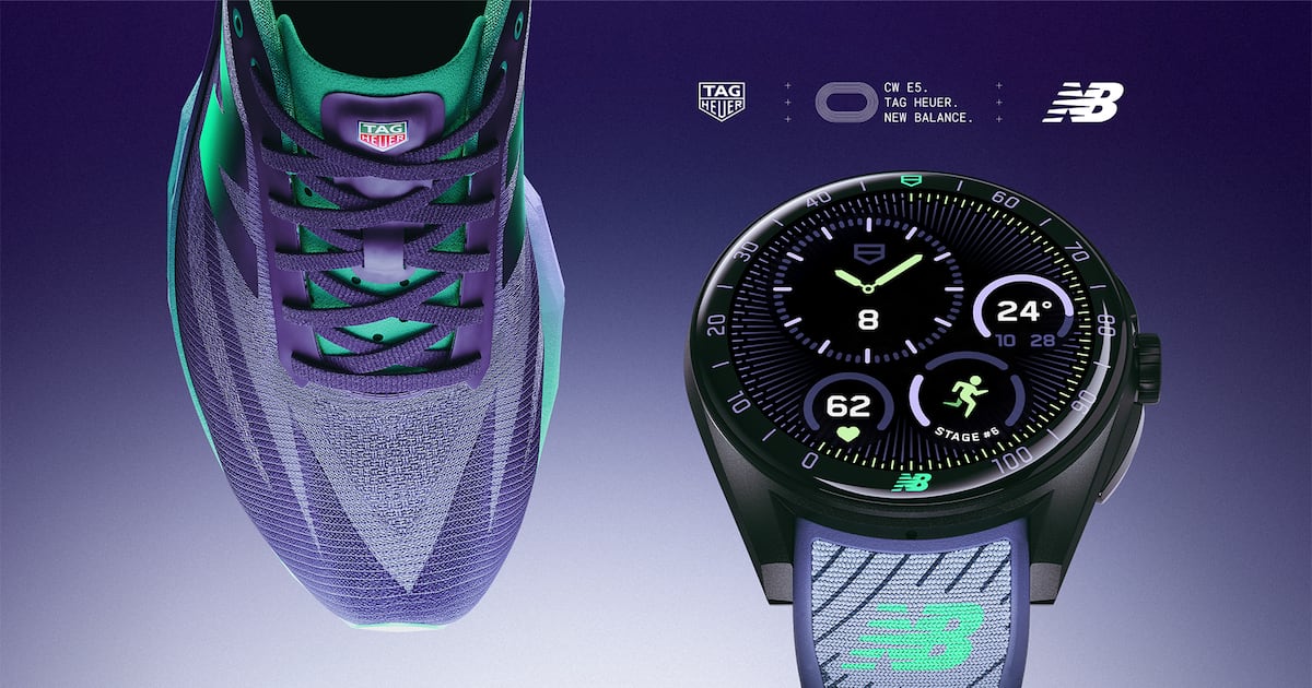 TAG Heuer and New Balance Team Up on a High-End Collaboration