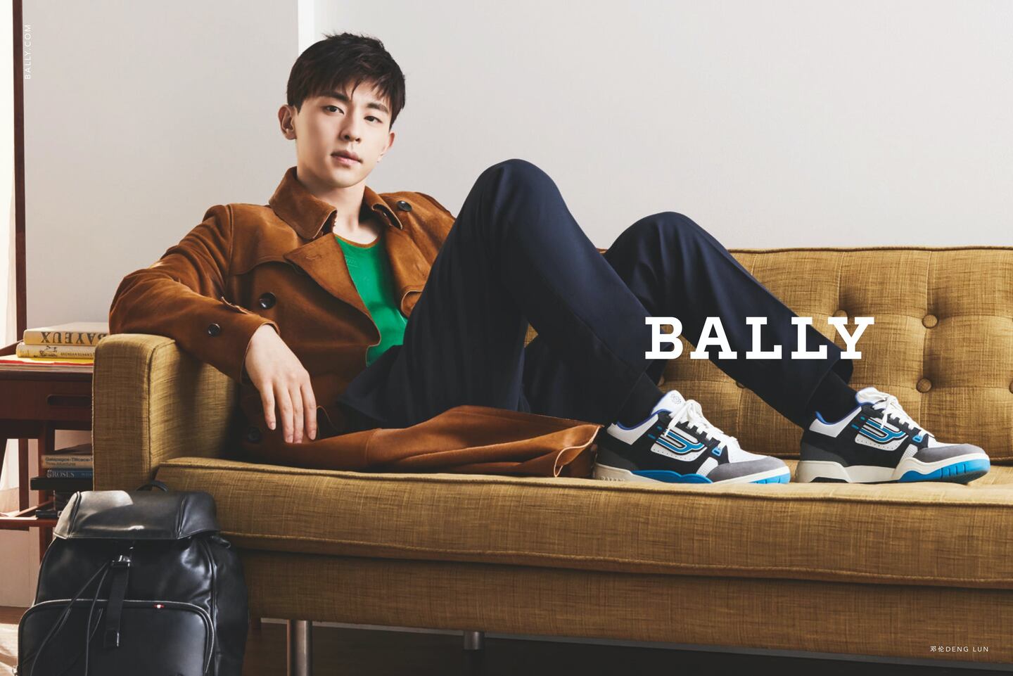 Deng Lun appears in a Bally campaign from 2019.