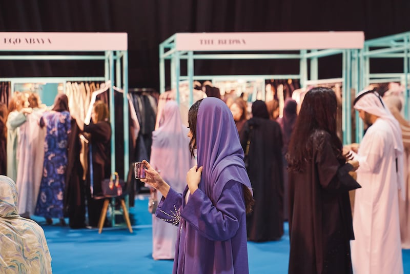 Sawa’s community-driven Ramadan retail pop-up event at the Dubai World Trade Centre featured collections from more than 100 Middle Eastern designers.
