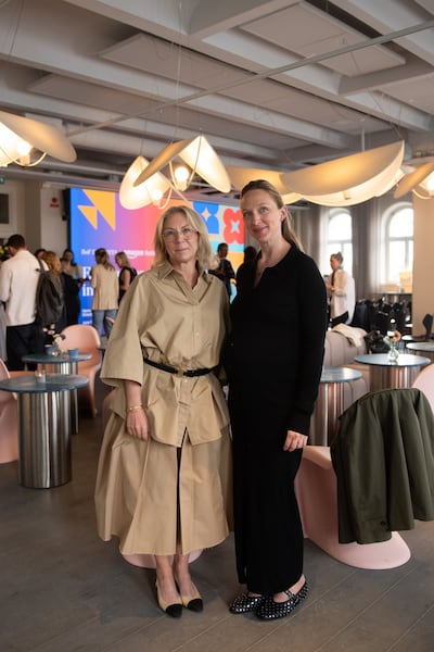 Amelia Sciard, vice president of Marketing and Communication, Filippa K, and Marie Forssenius, CEO, Filippa K.