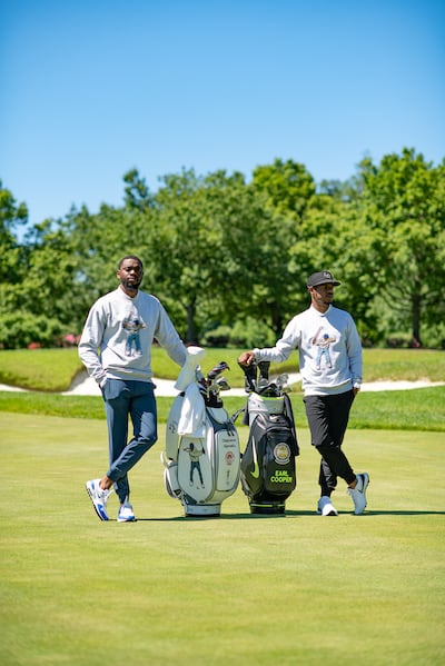Earl Cooper and Olajuwon Ajanaku, co-founders of Eastside Golf.
