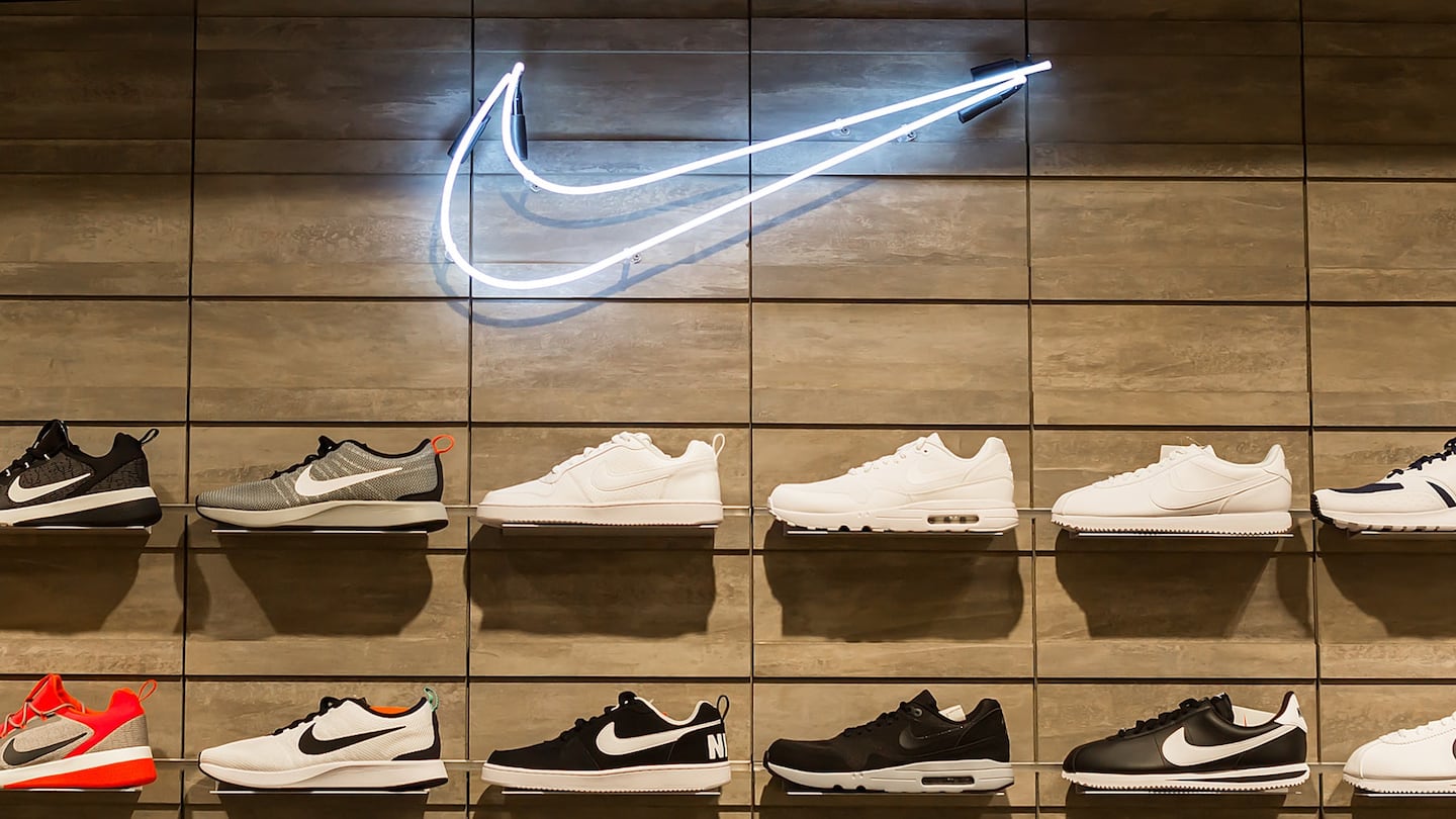 Nike store.