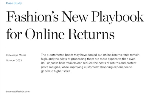 Case Study | Fashion’s New Playbook for Online Returns