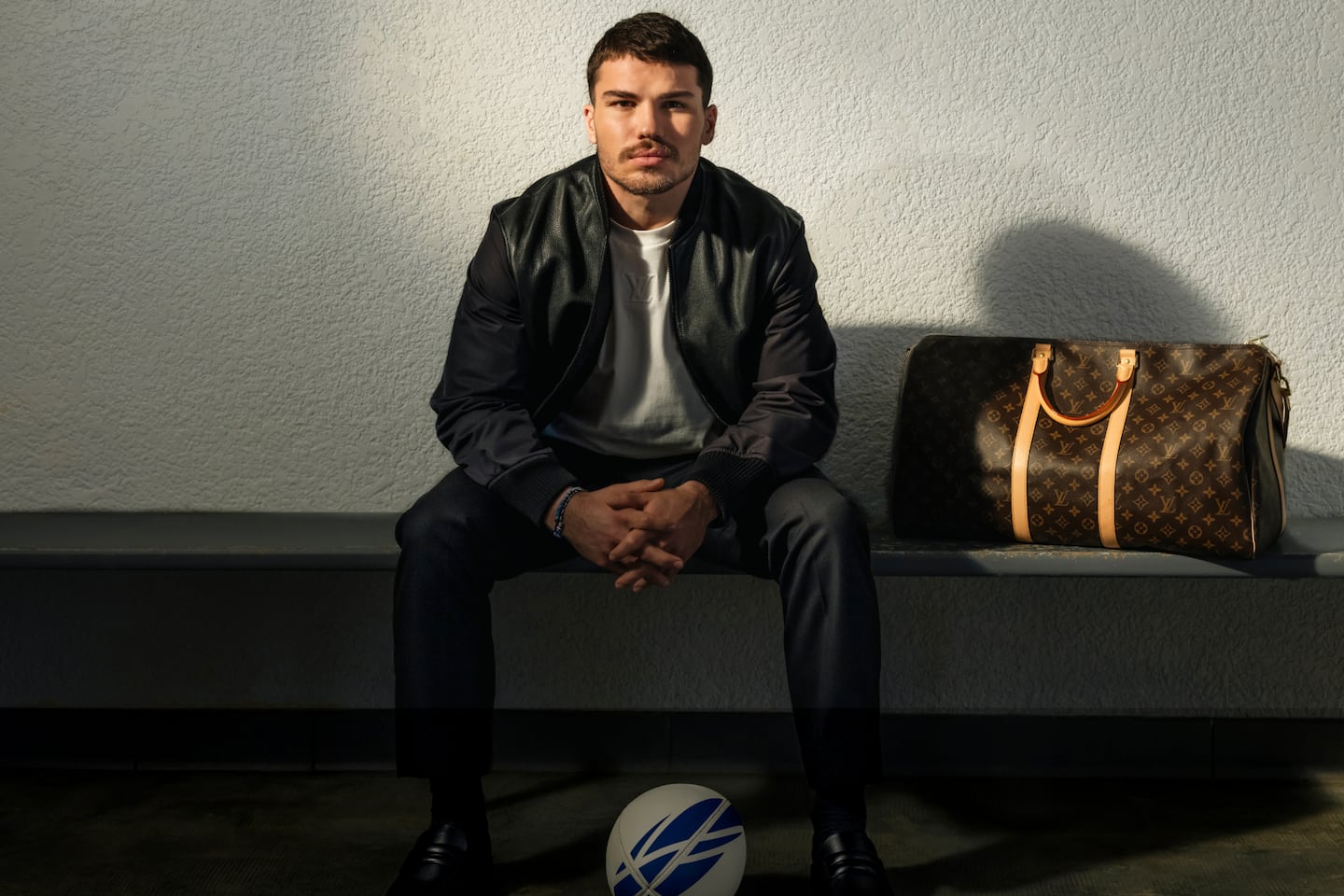 French rugby captain Antoine Dupont.