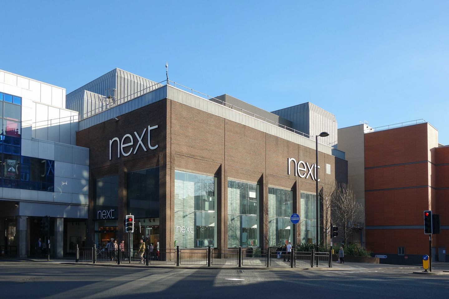 The exterior of a Next store.