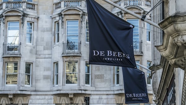 The De Beers store on Old Bond Street