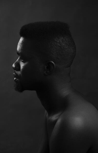 Portrait of Stephen Tayo by Bami Ogungbe.