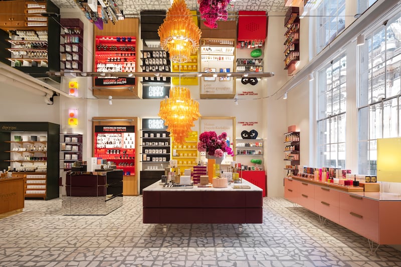 The interior of the Mecca store in the George Street store in Sydney Australia.