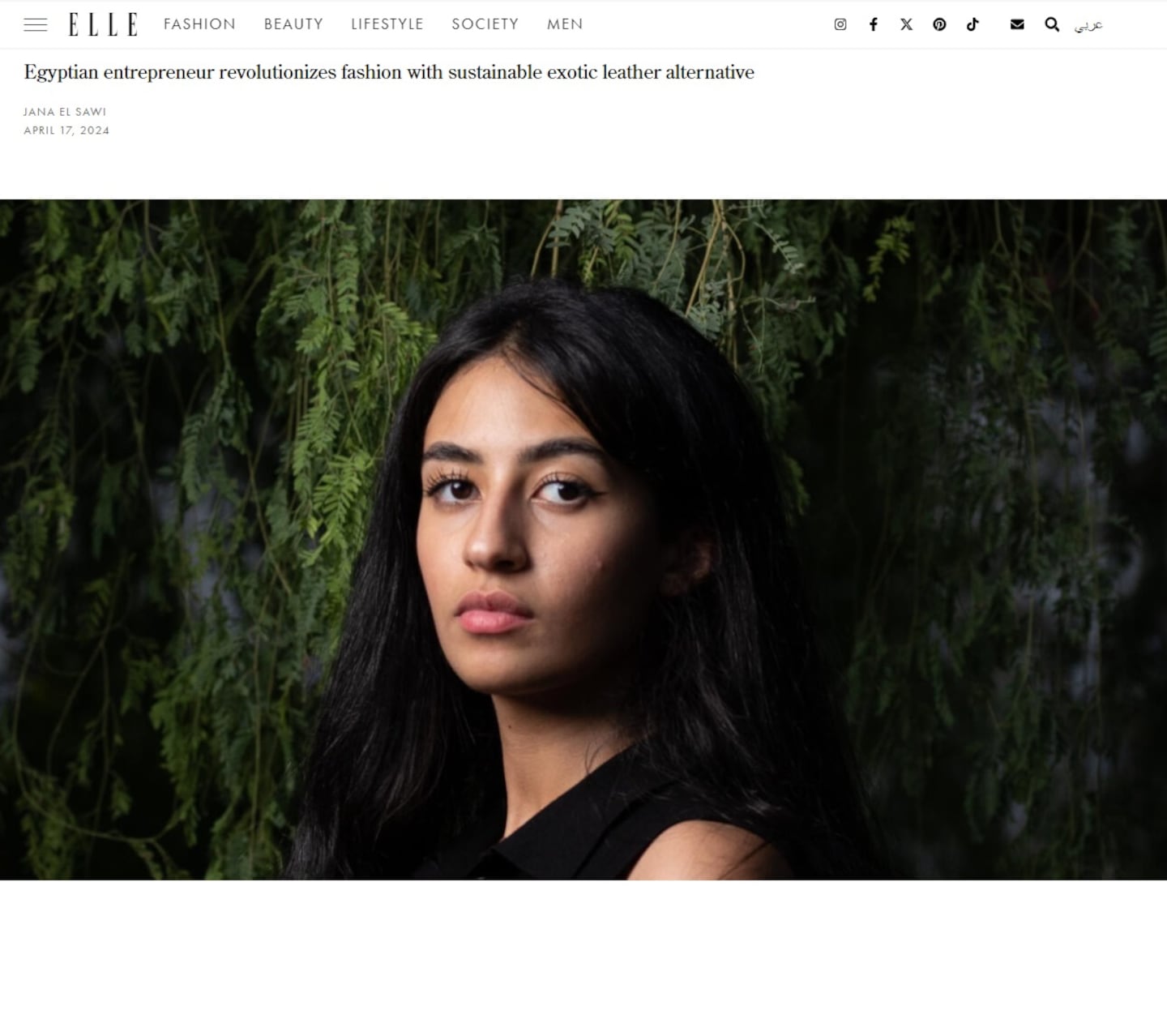 Lagardère Group and its licensing partner, Tunisian firm Nissa Editions Group, have launched the digital edition of Elle Egypt, based in Cairo.