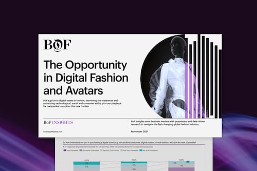 BoF Insights | The Opportunity in Digital Fashion and Avatars Report