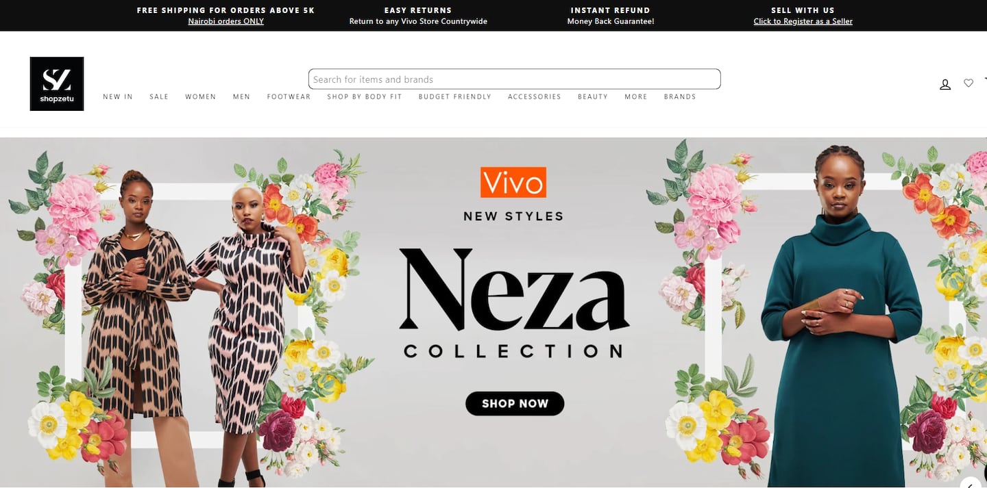Kenya-based fashion e-commerce start-up ShopZetu.