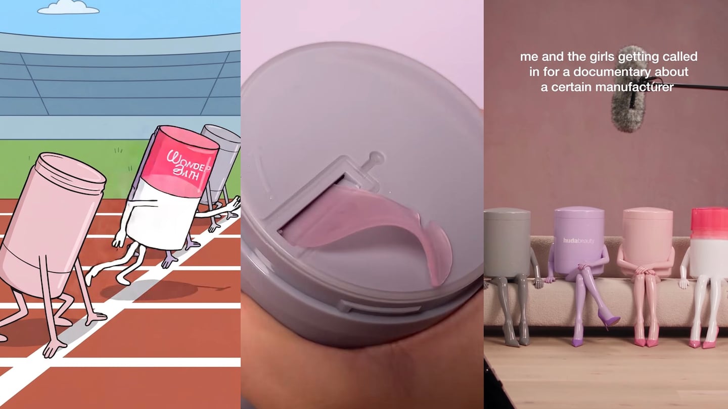 Wonder Skin, Fenty Beauty and Huda Beauty are among the brands that have been posting about their eye mask grinder products within the past week.