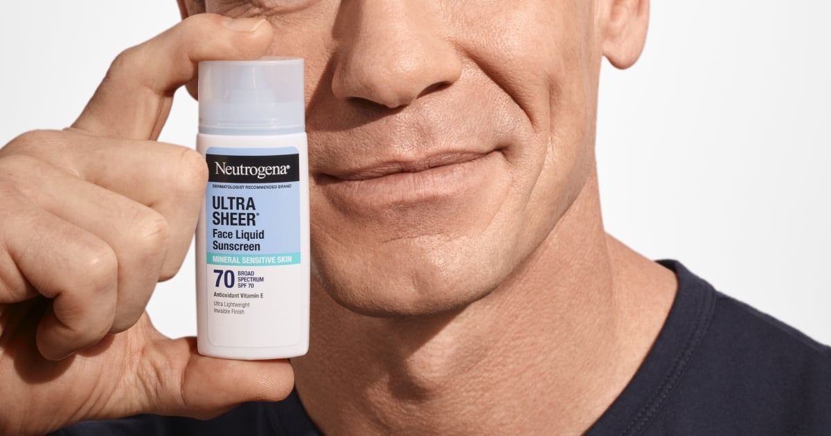 John Cena Turns Beauty Influencer for Neutrogena John Cena Turns Beauty Influencer for Neutrogena