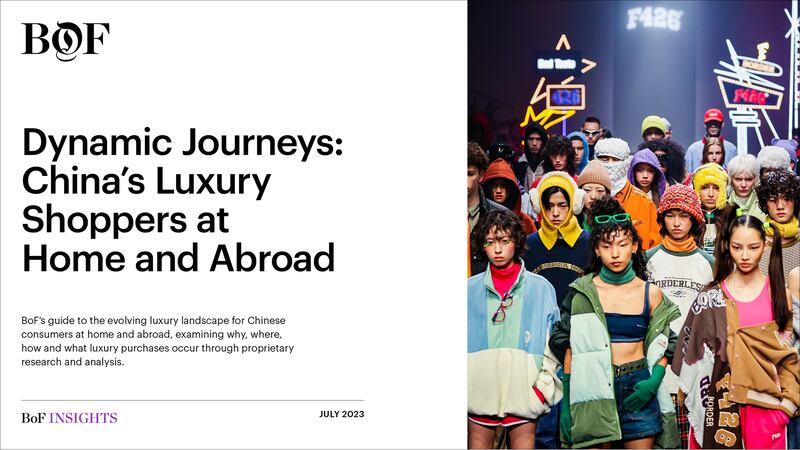 BoF Insights' new report, Dynamic Journeys: China's Luxury Shoppers at Home and Abroad