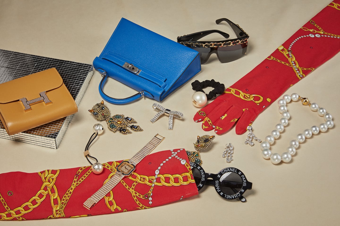 Rare fashion pieces selling on The RealReal, including handbags, jewellery and watches.