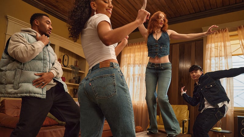 An image from Levi's new "Live in Levi's" ad campaign.