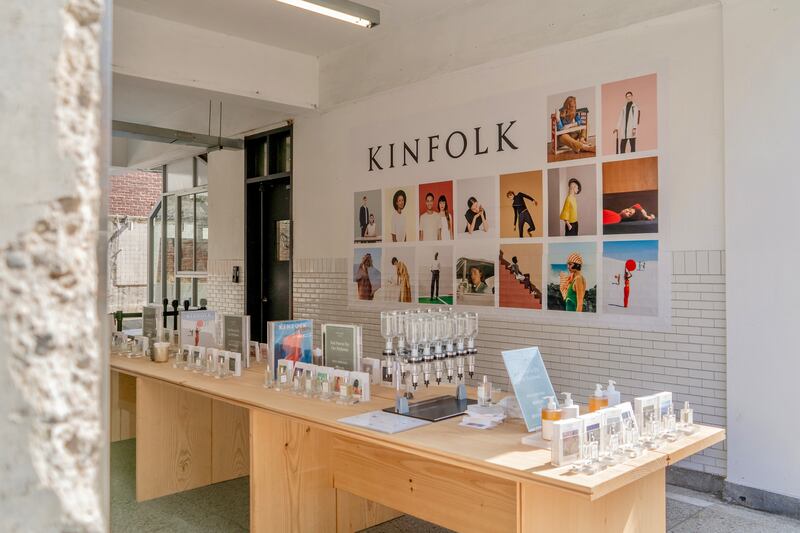 Kinfolk Notes' store interior