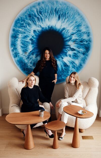 Co-founders Isabelle Dubern-Mallevays, Anna Zaoui & Lily Froehlicher.