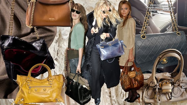 Worn-in bags are luxury's latest status symbol.