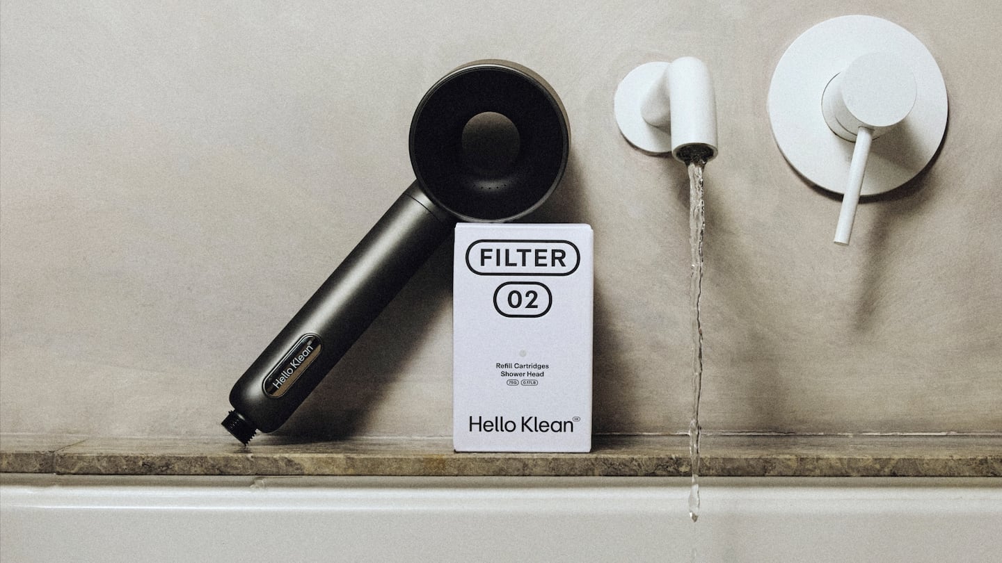 A shower filter and tap