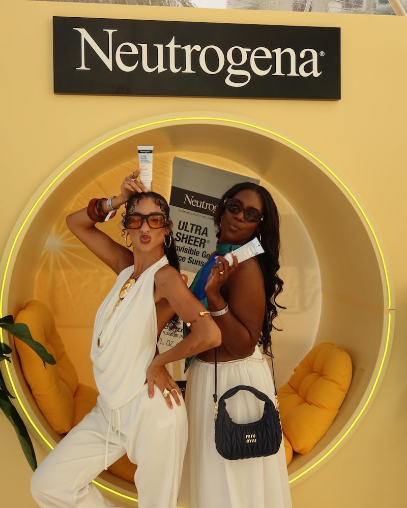 Neutrogena pop-up at Miami Swim Week: The Shows