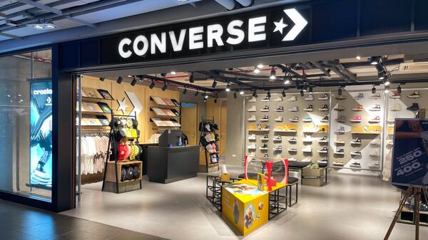 Converse storefront.