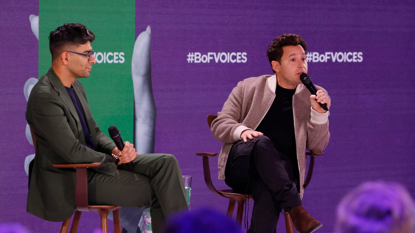 Harley Finkelstein and BoF's Rahul Malik in conversation at BoF VOICES 2022.