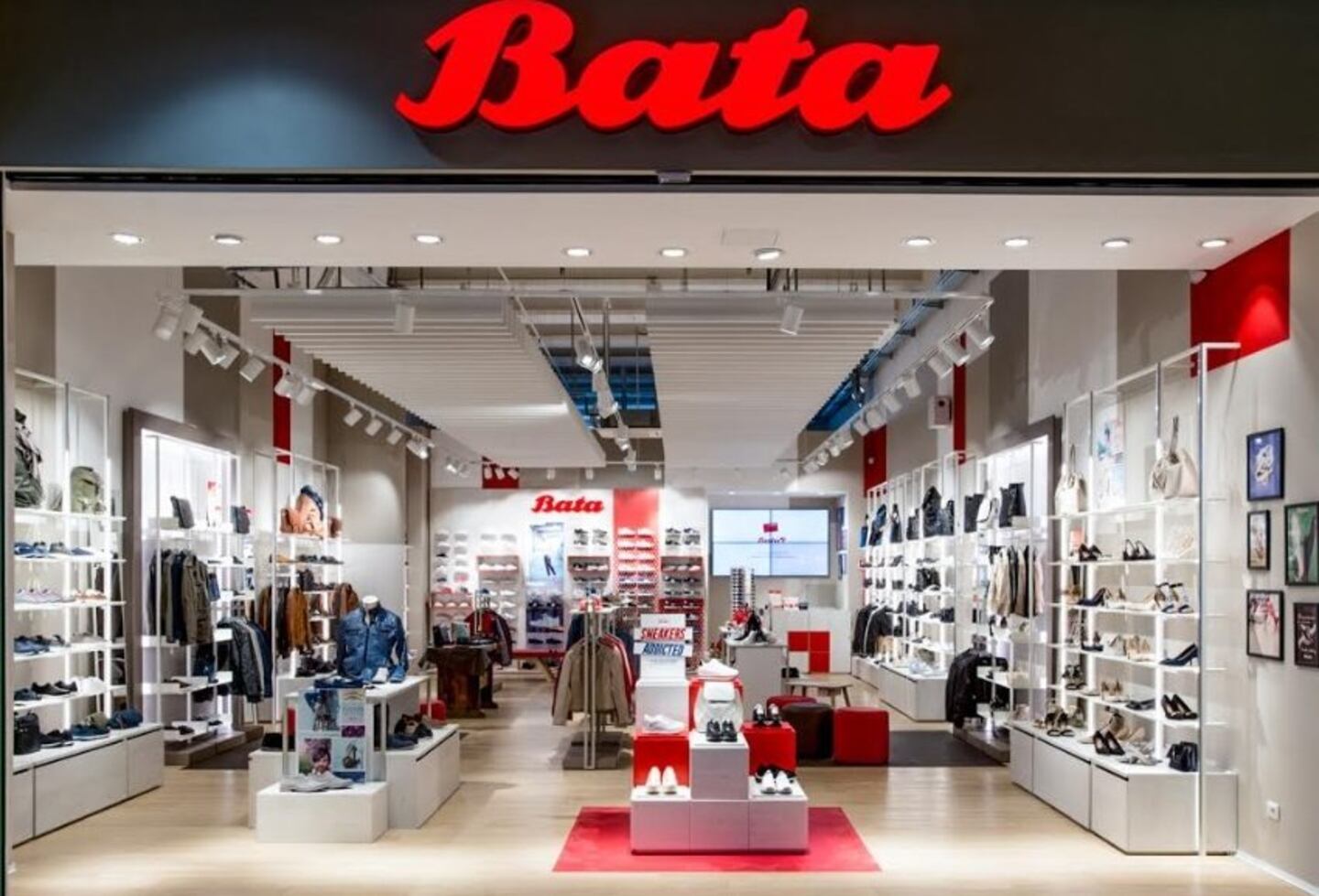 A Bata India store