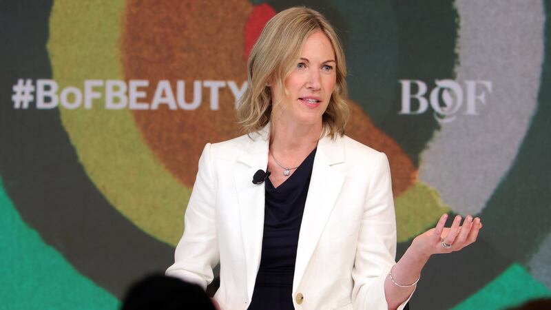 Wendy Franks, general manager, health and beauty, Amazon US Stores on stage at The Business of Beauty Global Forum 2026.
