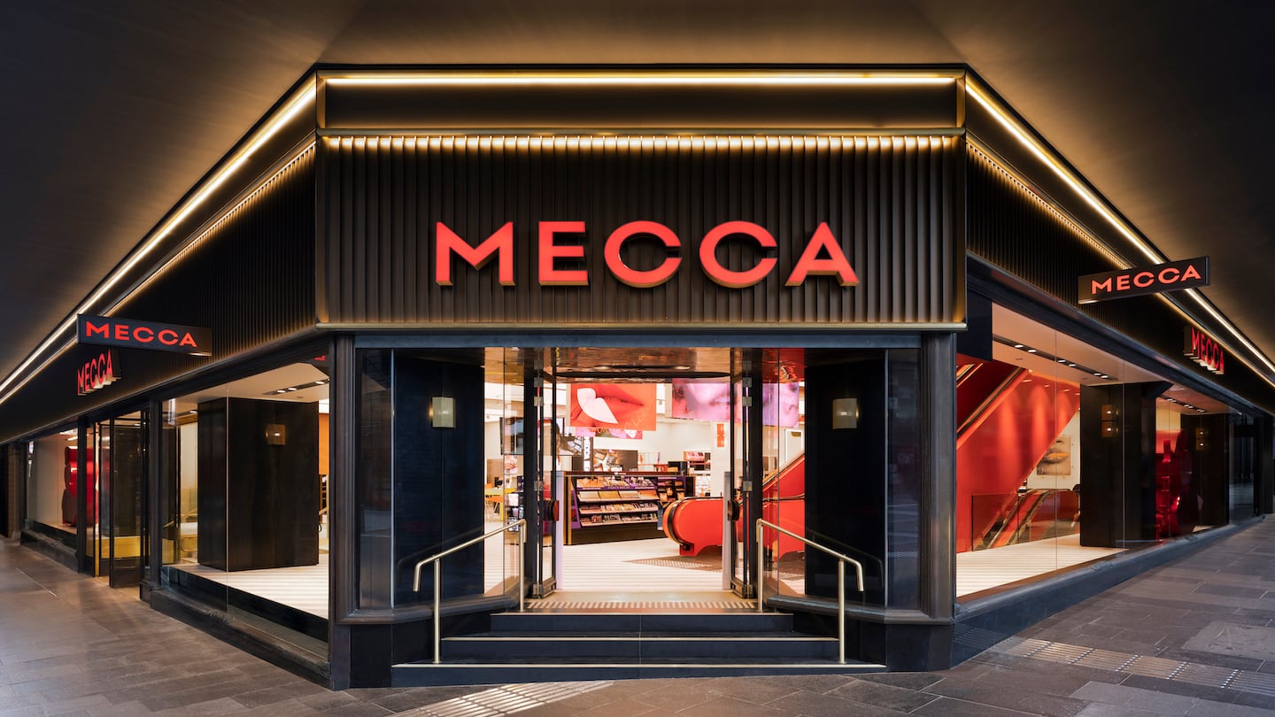 Mecca George Street store in Sydney central business district is said to be one of the largest beauty retailers in the southern hemisphere.
