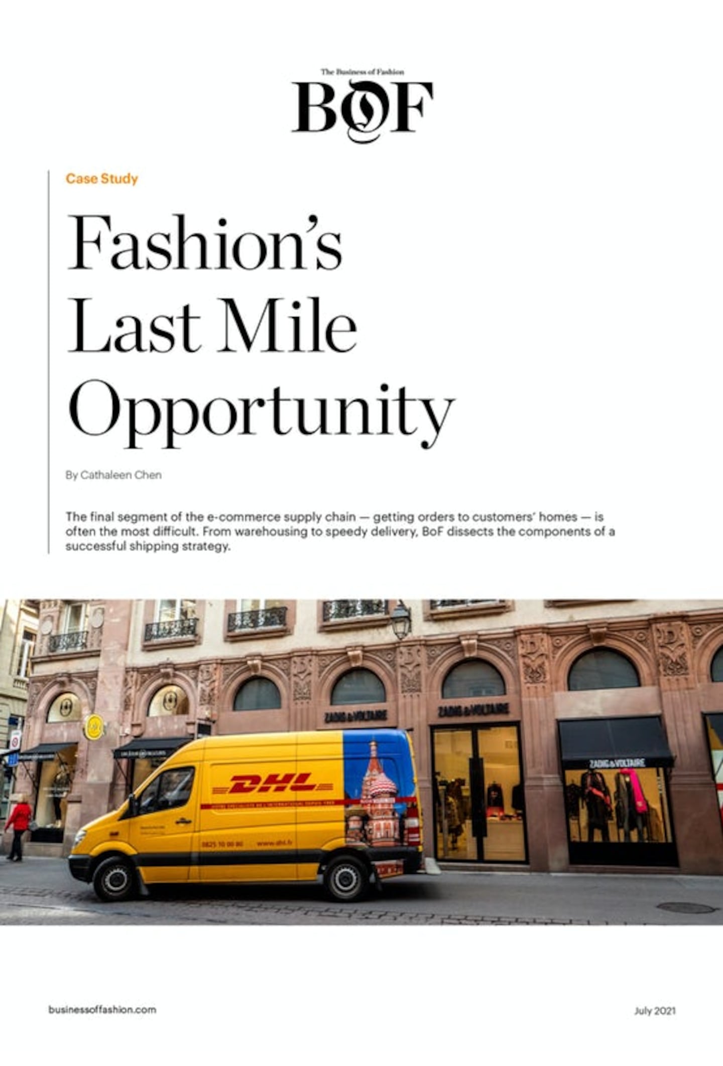 Fashion's Last Mile Opportunity