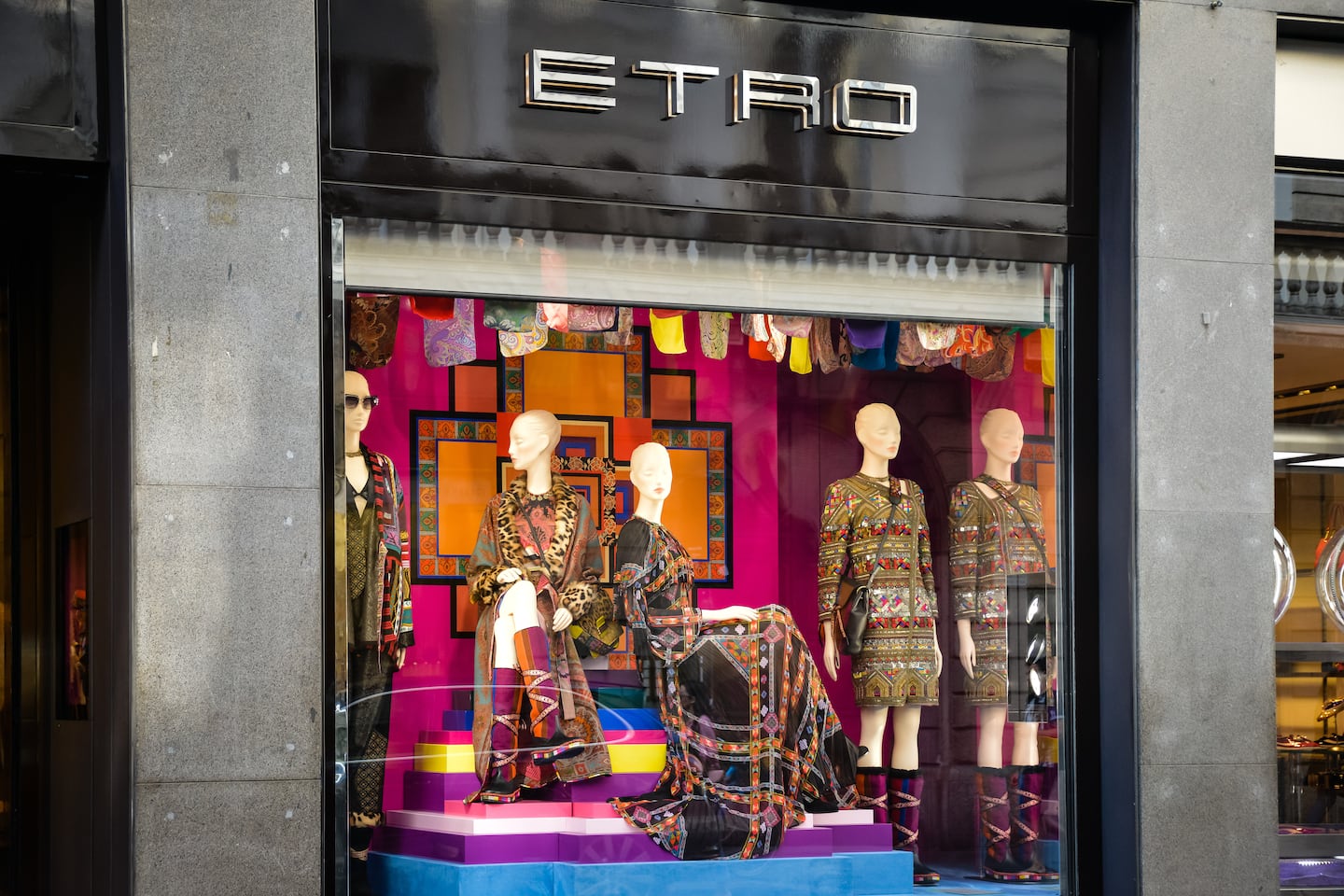 Etro store in Milan.