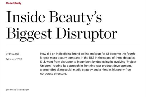 Case Study | Inside Beauty’s Biggest Disruptor