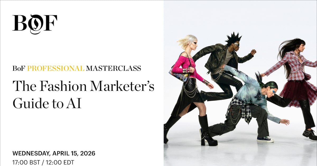 BoF Professional Masterclass | The Fashion Marketer's Guide to AI