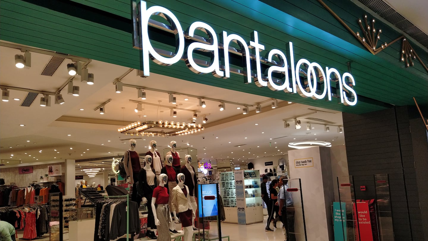 Fast fashion chain Pantaloons is just one of ABFRL's many fashion brands. Shutterstock