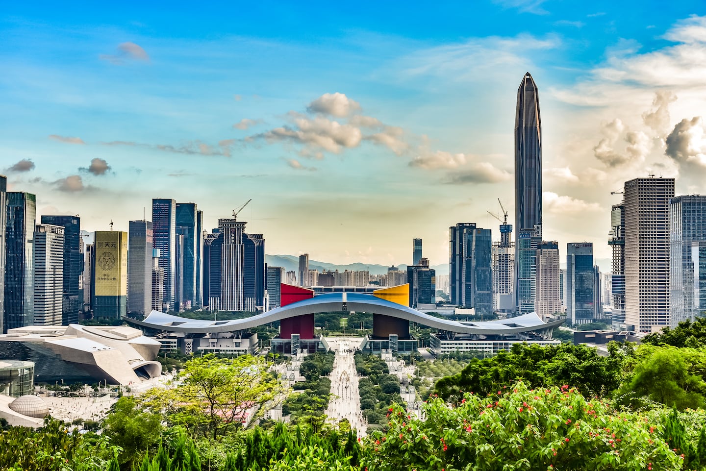 Cityscape of Shenzhen, China. Shutterstock.
