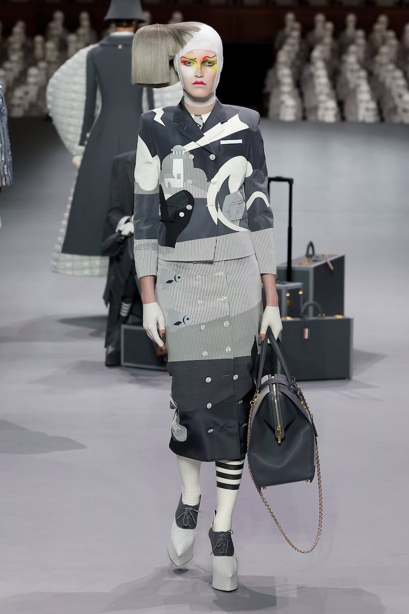 Thom Browne Haute Couture Autumn/Winter 2023.
