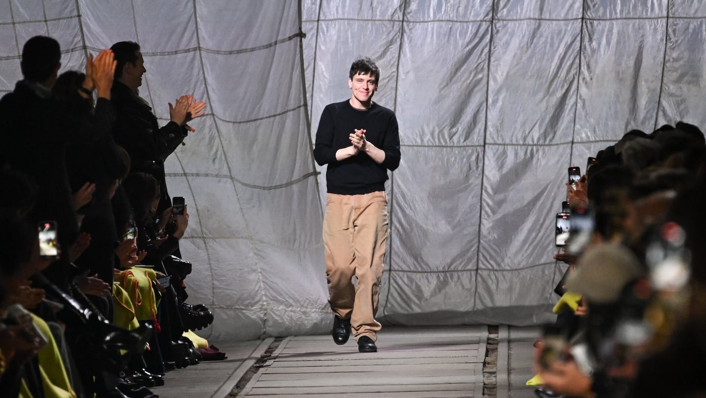 Seán McGirr at McQueen Autumn/Winter 2024.