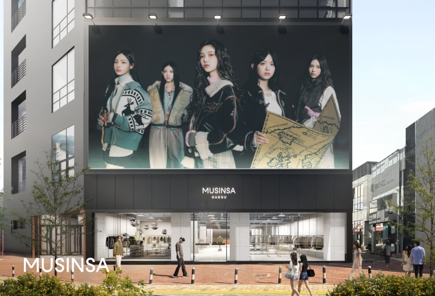 K-fashion e-commerce giant Musinsa opened a store in the city of Daegu in 2023, expanding its physical presence beyond Seoul in the South Korean market.