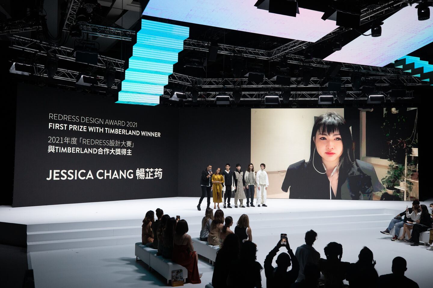 Jessica Chang won first prize at the Redress Design Awards 2021. Redress